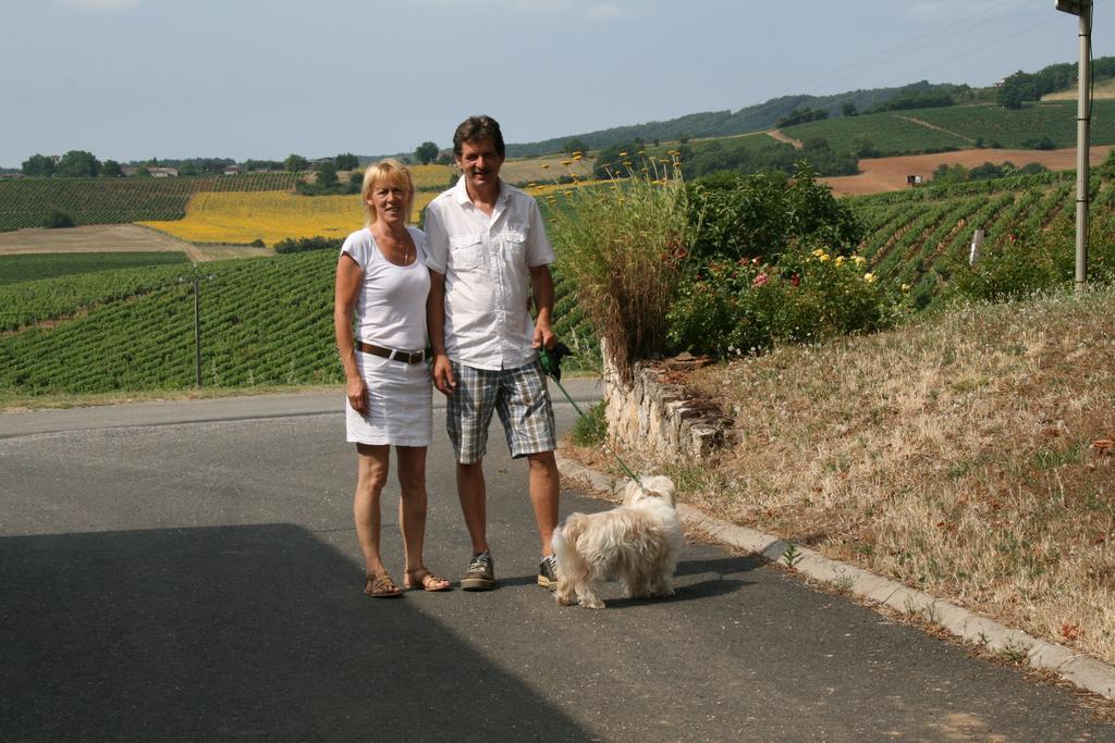 Domaine La Rose Bed and Breakfast Caylus Exterior foto